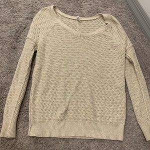 Cream Sweater